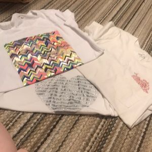 Three JCrew Collection Tees